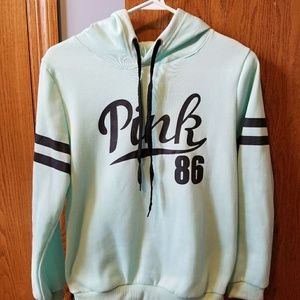 Mint green Victoria secret pink sweatshirt Med